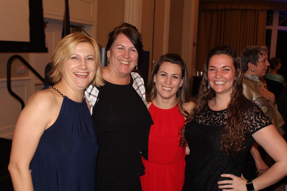Guests enjoying last year’s Gala Auction. Pictured Left to Right is Antonija Simpson, Terri Perkinson, Amy Perkinson and Darley Twiddy. (Courtesy Bacon Street)
