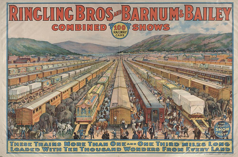 While life was difficult for many Americans, the circus and its sideshows could bring joy to the people. (Courtesy photo/John and Mable Ringling Museum of Art)
