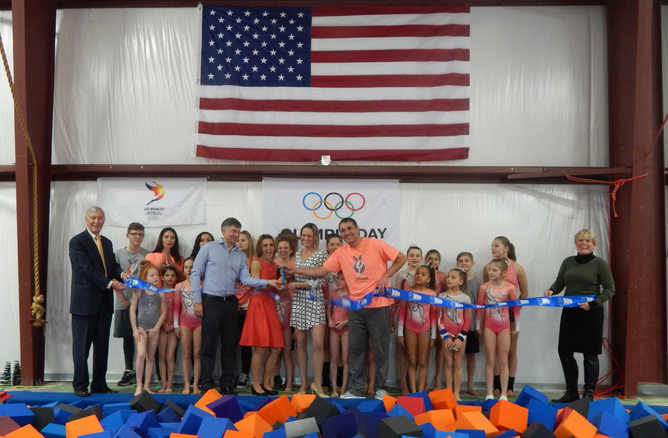A new gymnastics center has opened in Toano, offering locals the opportunity to train at all levels. (Photo courtesy of James City County.)