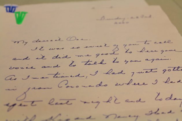While John and Sarafan Rembert&rsquo;s love letters were written decades ago, their love story is preserved in William & Mary&rsquo;s Special Collections section, deep in the climate-controlled basement of the Earl Gregg Swem Library. (WYDaily)