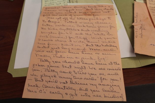 While John and Sarafan Rembert&rsquo;s love letters were written decades ago, their love story is preserved in William & Mary&rsquo;s Special Collections section, deep in the climate-controlled basement of the Earl Gregg Swem Library. (Sarah Fearing/WYDaily)