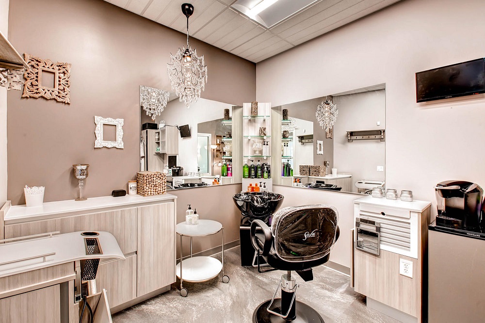 The interior of a Sola Salon studio in Colorado. (Courtesy Sola Salon)