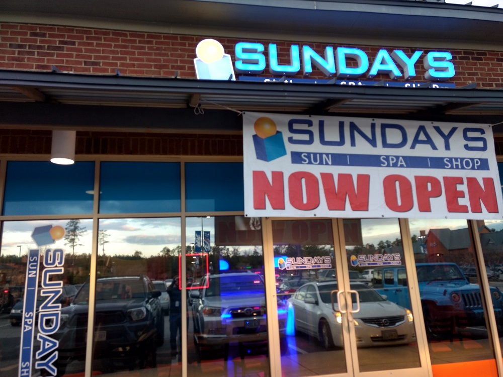 Sundays Sun Spa Shop is now open in the WindsorMeade Marketplace. (Andrew Harris/WYDaily)