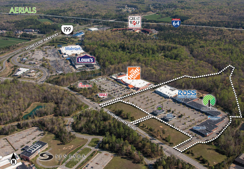 The Williamsburg Marketcenter is being renamed the Victory Village. (Courtesy BouncePath Marketing)