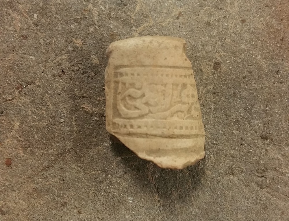 Archaeologists have found artifacts like this at the Angela site. (Courtesy Preservtion Virginia)