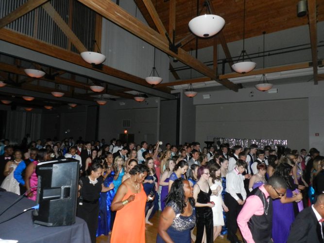Each year, high school students go to prom in tuxes and gowns, but a group of students has spent months preparing for the night in advance. (Photo courtesy of Archie Jefferson)