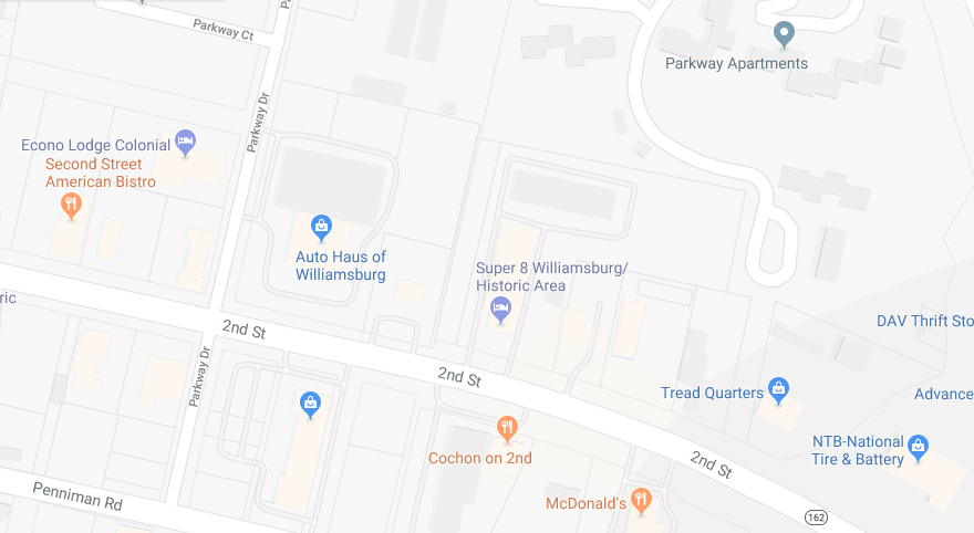 One man was injured and another was arrested following a shooting at a Second Street Hotel April 9. (Courtesy photo/Google Maps)