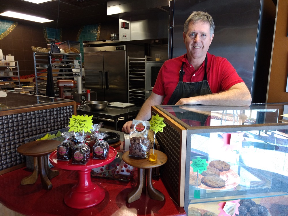 Mike Riordan, owner of Mad about Chocolate, announced he will be closing the store in Williamsburg. (Andrew Harris/WYDaily)