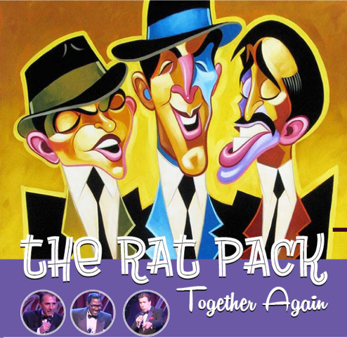 The Rat Pack will take the stage in the Kimball Theatre May 6. (Courtesy Tony Sands)