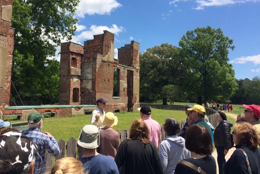 Last year more than 800 people participated n "pop-up" tours of local Civil War sites conducted by the Williamsburg Battlefield Association. (WYDaily/Photo courtesy of Williamsburg Battlefield Association)