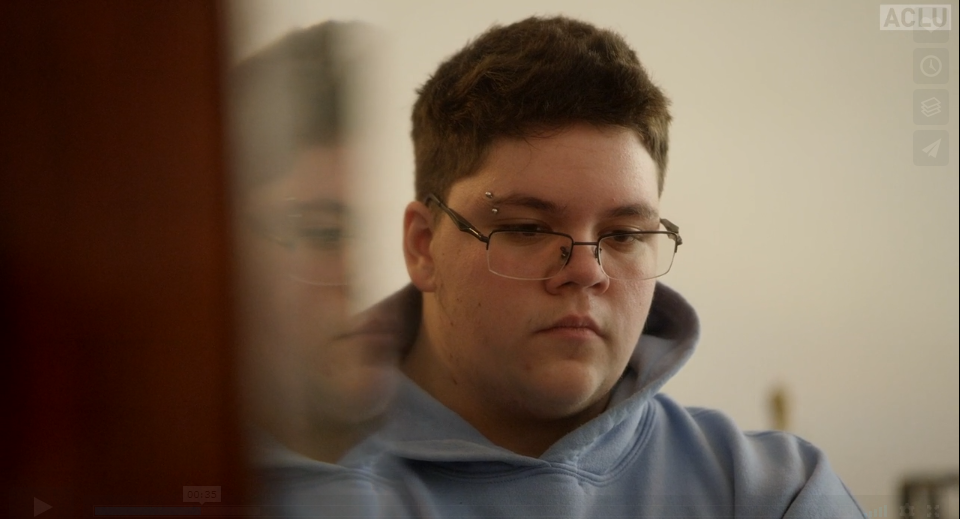On Tuesday, a federal judge ordered the Gloucester County School Board to schedule a settlement conference with 19-year-old transgender student Gavin Grimm, who sued the school division in 2015 after being forced to use restrooms that did not align with his gender identity. (WYDaily/Courtesy of Virginia ACLU)
