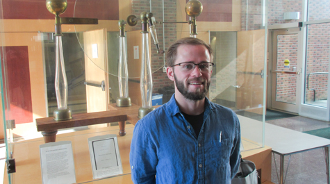 Ph.D. student Colin Egerer is one of only 60 grad students to be selected in 2018 for the Department of Energy’s Office of Science Graduate Student Research (SCGSR) Program. The program’s goal is to support graduate-student research at Jefferson Lab and other DOE facilities. (WYDaily/Photo courtesy of Joseph McClain/W&M News)