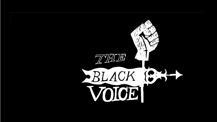 The logo for The Black Voice. (WYDaily/Courtesy The Black Voice)
