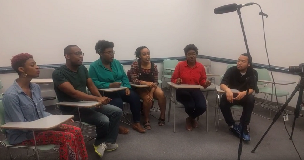 Student musicians got together to discuss their music. (WYDaily/ Courtesy The Flat Hat)