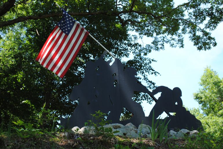 Iwo Jima Memorial in Williamsburg. (WYDaily file)