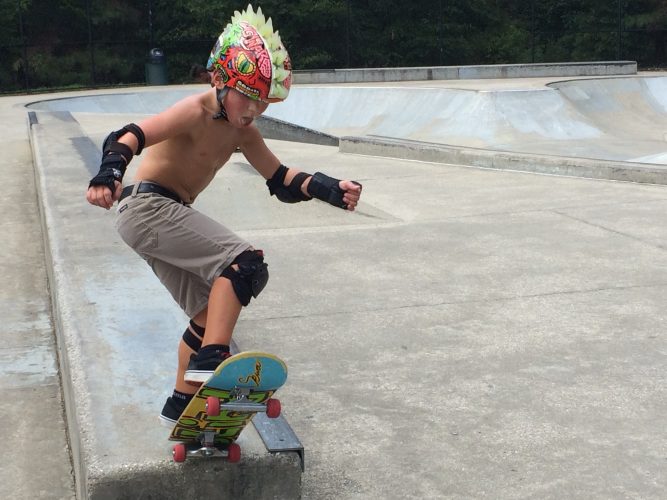 The James City County Recreation Center will host a Skate Jam this Friday. (WYDaily/Courtesy of Max Pfannebecker)