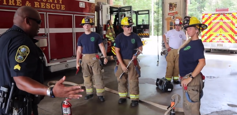 Following a nationwide wave of lip-syncing police officers, the York-Poquoson Sheriff’s Office and York County Department of Fire & Life Safety are ready to join in the fun. (WYDaily/Courtesy of YPSO)