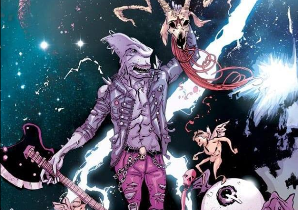Donors to the comic’s Kickstarter campaign can recieve incentives based on the amount of money donated. Donors can earn pins, digital handouts, original sketches from artist Walter Ostlie and more. (WYDaily/Courtesy Kevin Cuffe)
