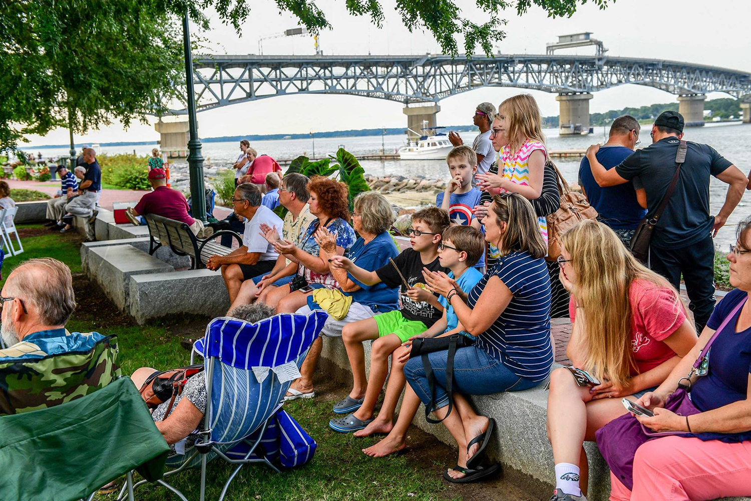 York will host patriotic concerts at Riverwalk Landing every Tuesday in August. (WYDaily/Courtesy of York County)