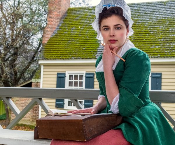 Nicole Brown, who portrays Ann Wager in Colonial Williamsburg, is one of the hundreds of interpreters who have been certified through a program from the National Association of Interpreters. (WYDaily/Courtesy Colonial Williamsburg)