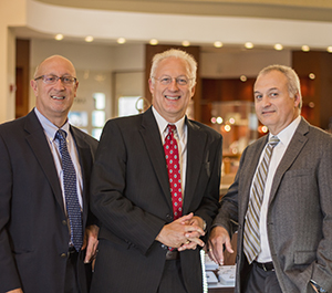 Since their mother’s passing in April, the Goodmans have worked to preserve their mother’s touch on the family business, embracing her genial customer service and industrious attitude. From left: Ned, Stuart and Eric Goodman. (WYDaily/Sarah Fearing)