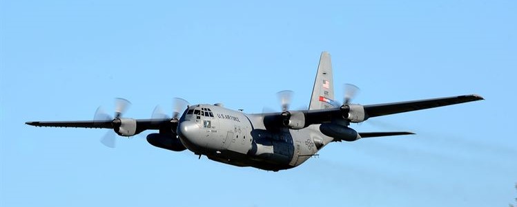 Modified C-130 Hercules aircraft are used to combat mosquitoes at Langley Air Force Base (WYDaily photo/Courtesy U.S. Air Force)