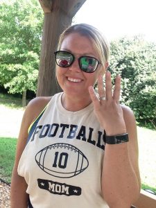 Sarah White assumed she would never see her wedding ring again after losing it at Jamestown Beach, but she was reunited with it on Thursday. (WYDaily/Courtesy Sarah White)