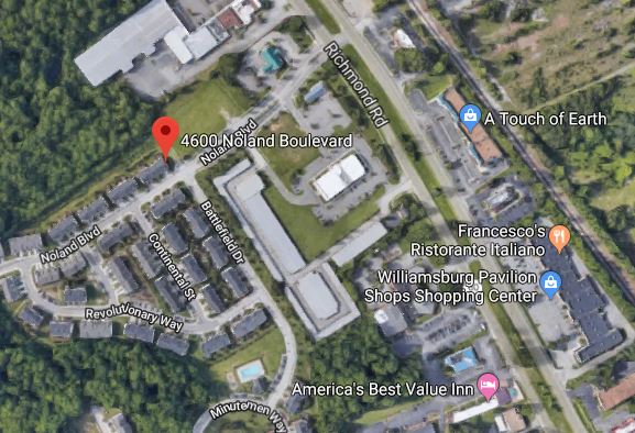 The spill happened on the 4600 block of Noland Boulevard. (WYDaily/Courtesy Google Maps)