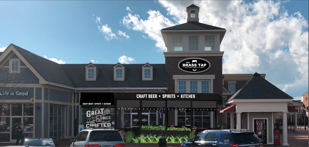 A rendering of what the Brass Tap bar may look like. (WYDaily/ Courtesy Cushman and Wakefield)