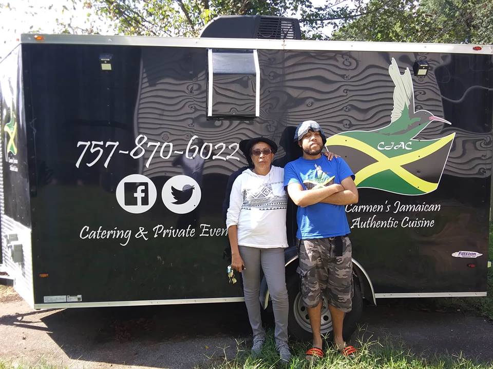 Carmen Blair and her son Andre launched a new food truck in 2018. (WYDaily/ Courtesy Carmen Blair)