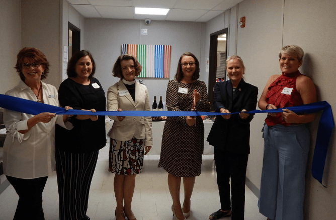 The Kensington School held a ribbon cutting on Thursday to celebrate the opening of their second location in Toano. (WYDaily/Courtesy JCC)