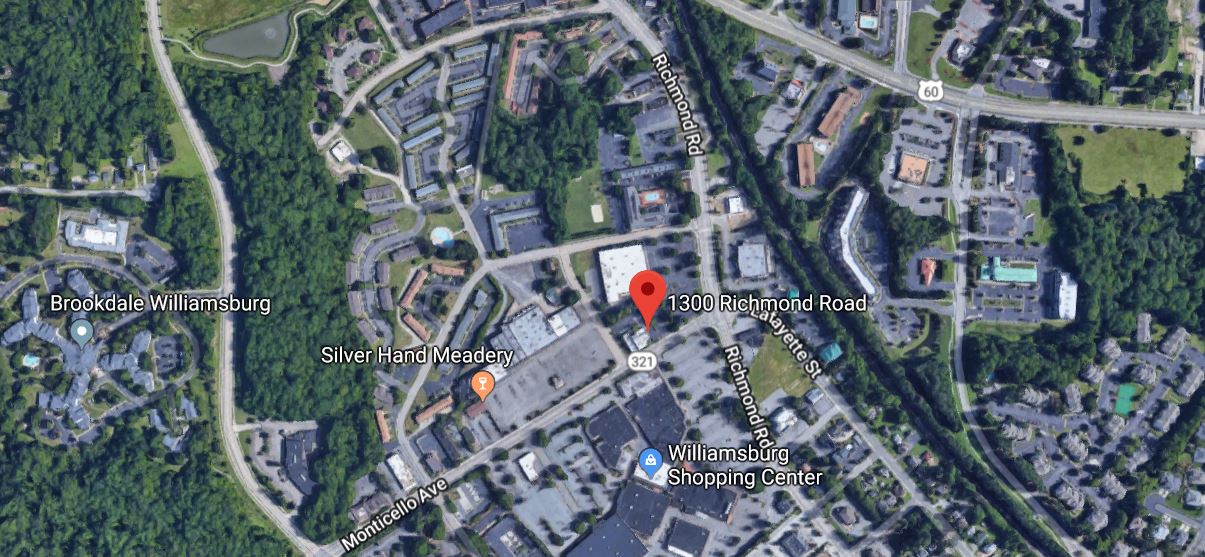 Williamsburg police are searching for Blake Trenton McMillan, 18, in connection with a threatening near the 1300 block of Richmond Road on Sunday. (WYDaily/Google Maps)