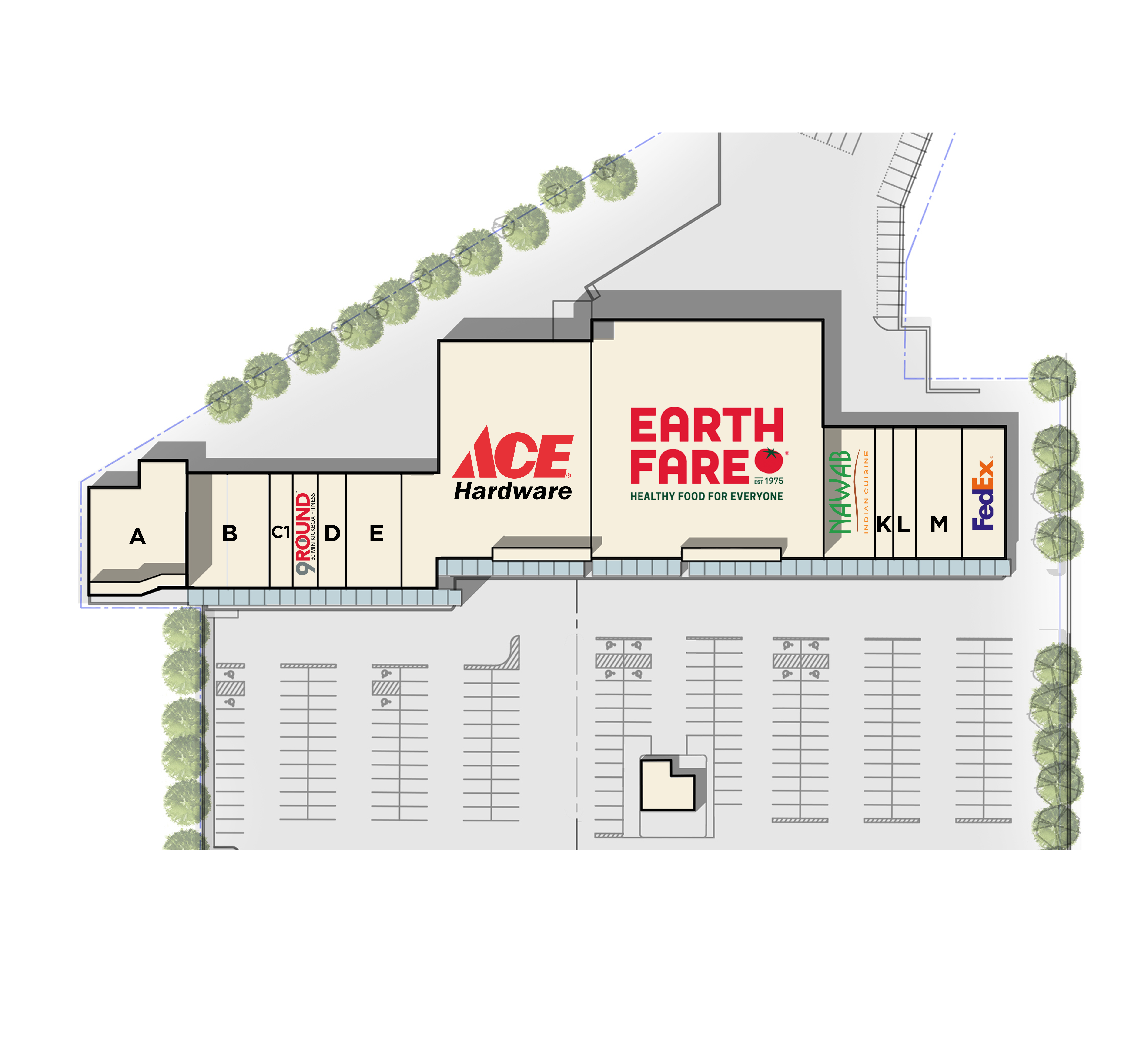 Great Clips will move into Suite L. (WYDaily/ Courtesy Broad Street Realty)