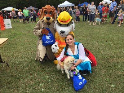 The City of Williamsburg Parks and Recreation Department is hoping its third-annual Canine Carnival, featuring creative costumes, a Dachshund race and dog caricatures. (WYDaily/Courtesy Williamsburg Parks and Recreation)