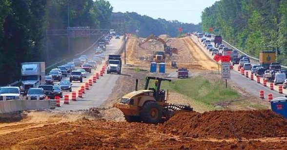 VDOT has announced their weekly lane closures for the I-64 widening project. (WYDaily/Courtesy of VDOT)