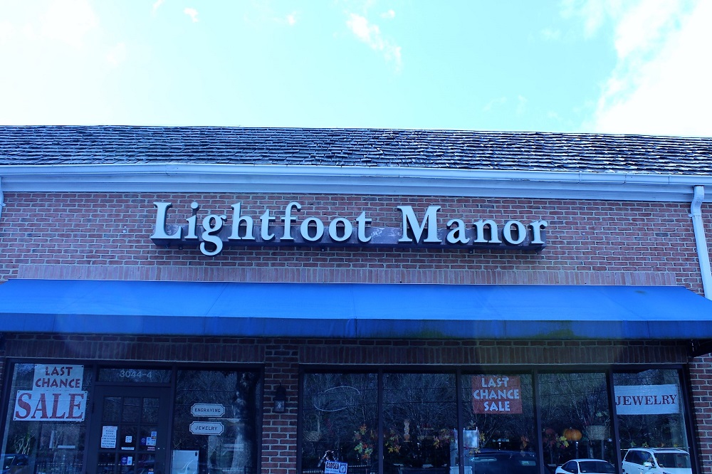 Lightfoot Manor Shoppe closed in October. (WYDai;y/ Andrew Harris)