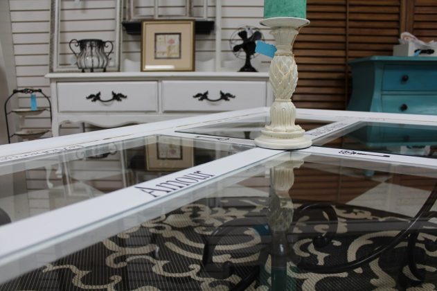 This table used to be a window. (WYDaily/ Andrew Harris)