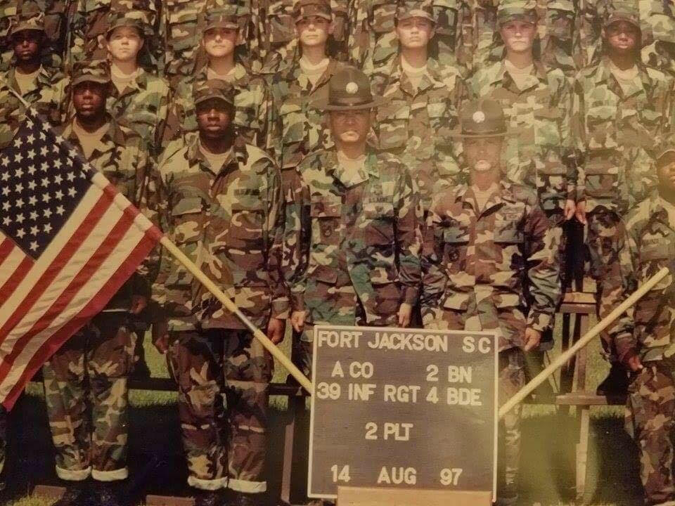 When Angeolina Caulford was 17, she gave the government her custodial rights and joined the army. (WYDaily/Courtesy