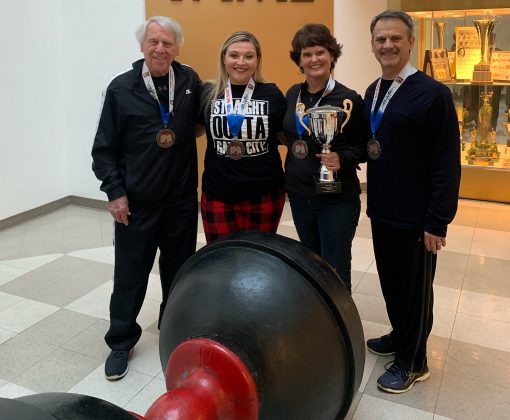 From left to right: Jodie Smith, Christina Elston, Abra Smith (Kimber's wife) and Kimber Smith. (WYDaily/Courtesy Jeremy Elston)