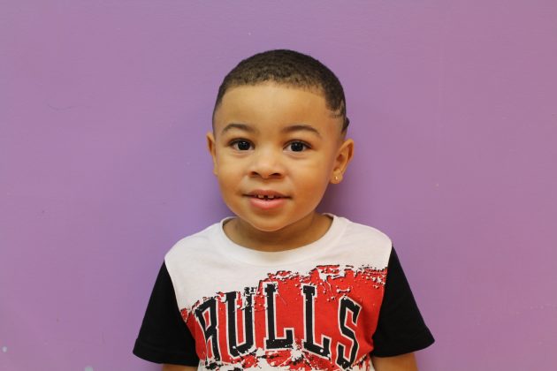 Right now Jayden Williams, 3, said he has some pretty big blocks to play with. But in 2019 he said he wants even bigger blocks because, well, that&rsquo;s just more fun. (WYDaily/Alexa Doiron)