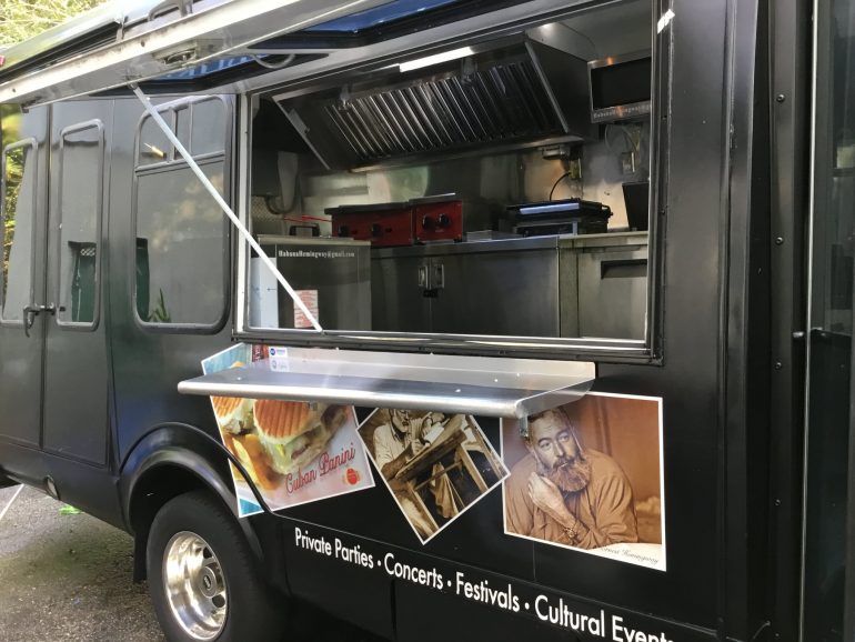 The Habana Hemingway Cafe food truck. (WYDaily/Courtesy of Habana Hemingway.)