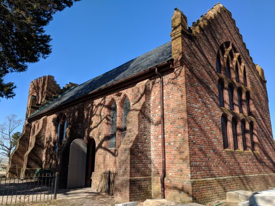 Archaeologists are working to recreate the setup of the church where the first legislative assembly met in 1619 as the first representative government in the New World -- one of several pivotal events recognized for the 400-year anniversary of several pivotal events in American history. (WYDaily/Sarah Fearing)