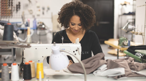 The Kiya Tomlin brand was born out of her own need to have clothing that could be worn anywhere — dressed up or dressed down. She needed clothing that fit her busy life as a wife and working mother of three children. She soon learned other women wanted comfortable and versatile clothing as well. (WYDaily/Courtesy Kaela Speicher and Becky Thurner)