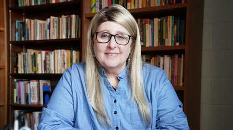 William & Mary Professor Theatre Laurie Wolf is exploring different ways of looking at William Shakespeare's plays for her new book, which will be published in 2019. (WYDaily/Courtesy Stephen Salpukas)