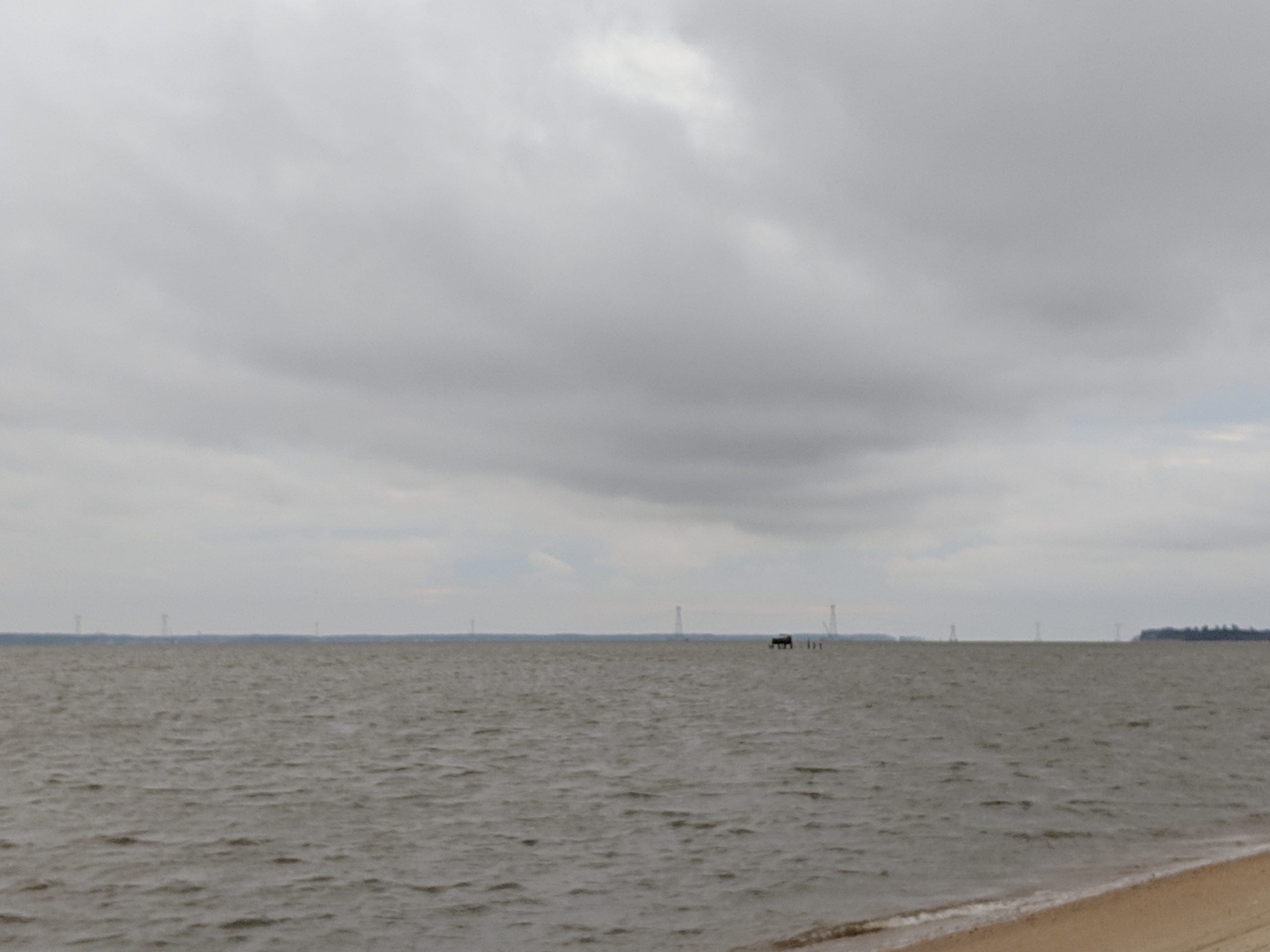 The Skiffes Creek transmission project was energized on Tuesday despite awaiting the results of an appeal to stop the project. (WYDaily/Sarah Fearing)