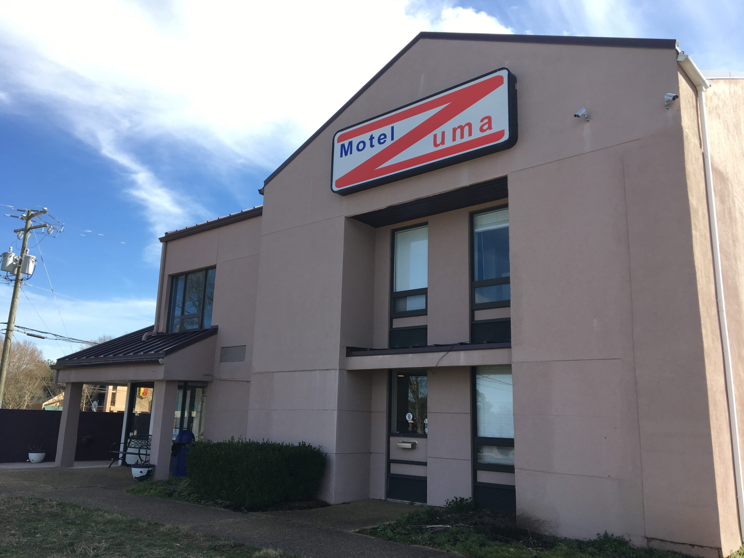 Formerly America's Best Value Inn, Motel Zuma opened in January and plans to modernize the the building and bring more tourists to the area. (WYDaily/Alexa Doiron)