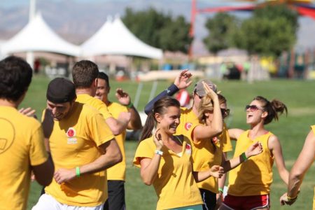 Sports for adults in Hampton Roads are more social than competitive. (Photo courtesy of ClubWAKA)