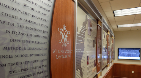 The permanent exhibit is a timeline of the Law School’s unique history, and and an online version will continue to be updated as there are new chapters in Marshall-Wythe's story. The Law School will host a dedication celebration during Alumni Weekend on April 12. The project was made possible by a generous donation from the Law School’s Class of 1988. (WYDaily/Courtesy David F. Morrill)