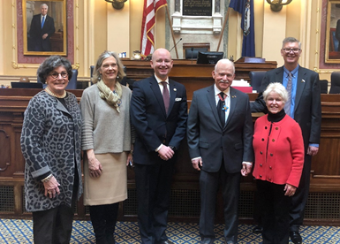 William Kelso, director of archaeological research and interpretation at Historic Jamestowne, was honored by the Virginia House of Delegates in January for his historic discoveries. (WYDaily/Courtesy Jamestown Rediscovery)