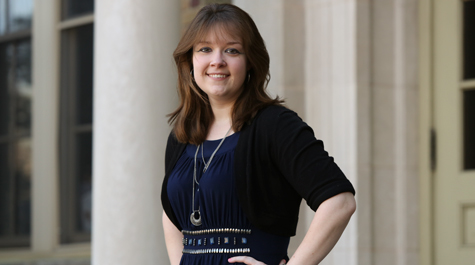 Kasey Sease was awarded a five-month predoctoral fellowship at the Smithsonian Institution Archives and the National Museum of American History. A Ph.D. student in William & Mary’s history department, her fellowship will further her dissertation work on how the early Smithsonian was influenced by capitalism. (WYDaily/Courtesy Stephen Salpukas)